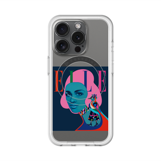 スリムプロテクションプレミアムケース with MagSafe［ ELLE - 80 YEARS - RAMONA NORDAL ］
