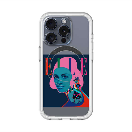 スリムプロテクションプレミアムケース with MagSafe［ ELLE - 80 YEARS - RAMONA NORDAL ］
