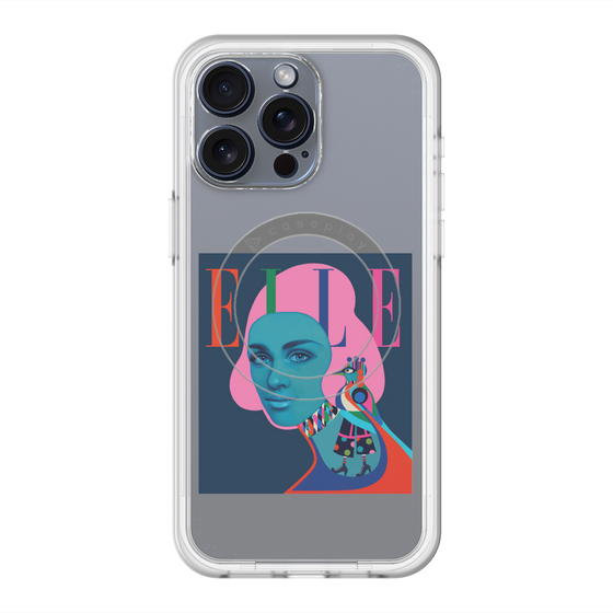 スリムプロテクションプレミアムケース with MagSafe［ ELLE - 80 YEARS - RAMONA NORDAL ］