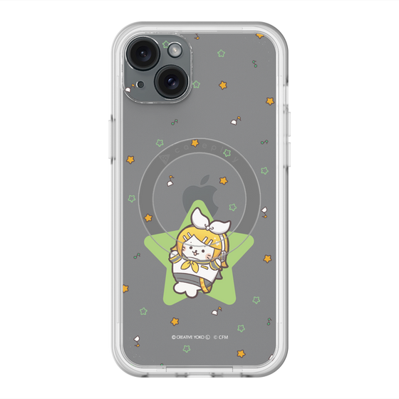 スリムプロテクションプレミアムケース with MagSafe［ しろたん×初音ミク - 鏡音リン - しろたん変身 ］