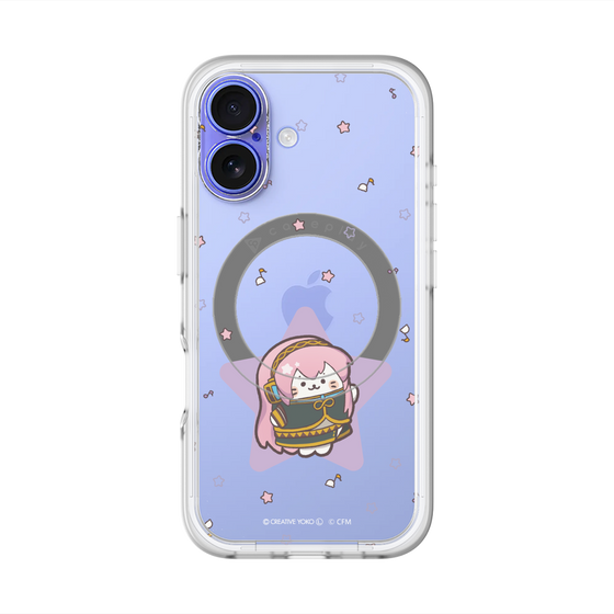 スリムプロテクションプレミアムケース with MagSafe［ しろたん×初音ミク - 巡音ルカ - しろたん変身 ］