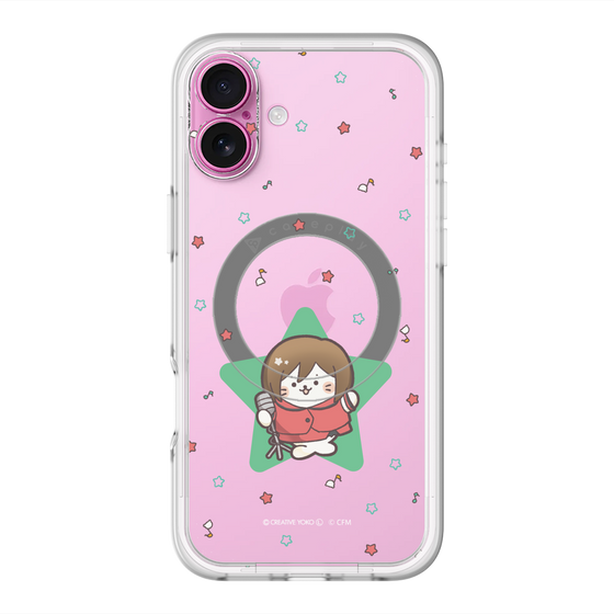 スリムプロテクションプレミアムケース with MagSafe［ しろたん×初音ミク - MEIKO - しろたん変身 ］