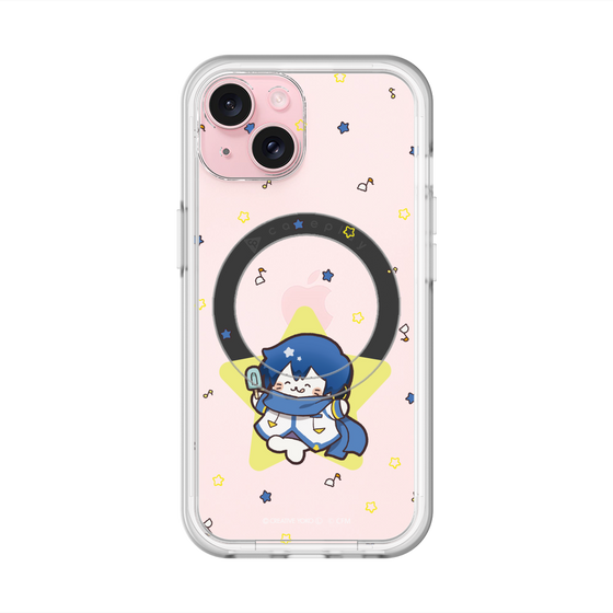 スリムプロテクションプレミアムケース with MagSafe［ しろたん×初音ミク - KAITO - しろたん変身 ］