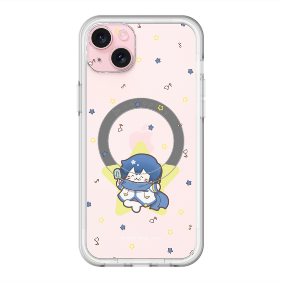 スリムプロテクションプレミアムケース with MagSafe［ しろたん×初音ミク - KAITO - しろたん変身 ］