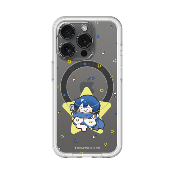 スリムプロテクションプレミアムケース with MagSafe［ しろたん×初音ミク - KAITO - しろたん変身 ］