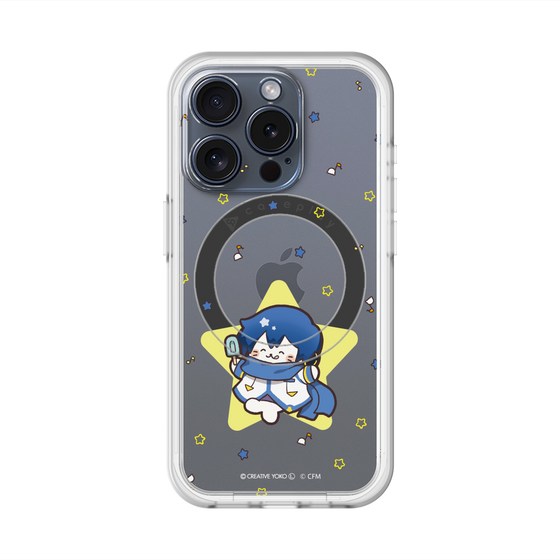 スリムプロテクションプレミアムケース with MagSafe［ しろたん×初音ミク - KAITO - しろたん変身 ］