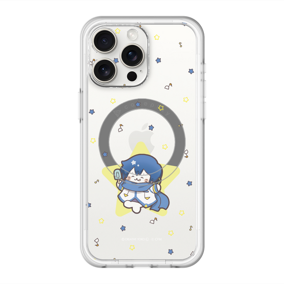 スリムプロテクションプレミアムケース with MagSafe［ しろたん×初音ミク - KAITO - しろたん変身 ］