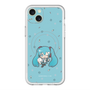スリムプロテクションプレミアムケース with MagSafe［ しろたん×初音ミク - 初音ミク - しろたんと一緒 ］
