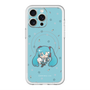 スリムプロテクションプレミアムケース with MagSafe［ しろたん×初音ミク - 初音ミク - しろたんと一緒 ］