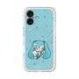 スリムプロテクションプレミアムケース with MagSafe［ しろたん×初音ミク - 初音ミク - しろたんと一緒 ］
