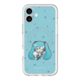 スリムプロテクションプレミアムケース with MagSafe［ しろたん×初音ミク - 初音ミク - しろたんと一緒 ］