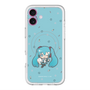 スリムプロテクションプレミアムケース with MagSafe［ しろたん×初音ミク - 初音ミク - しろたんと一緒 ］