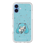 スリムプロテクションプレミアムケース with MagSafe［ しろたん×初音ミク - 初音ミク - しろたんと一緒 ］