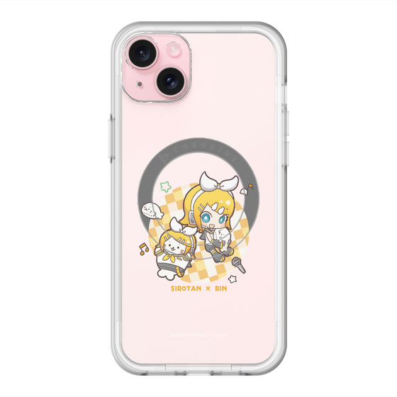スリムプロテクションプレミアムケース with MagSafe［ しろたん×初音ミク - しろたん×鏡音リン ］