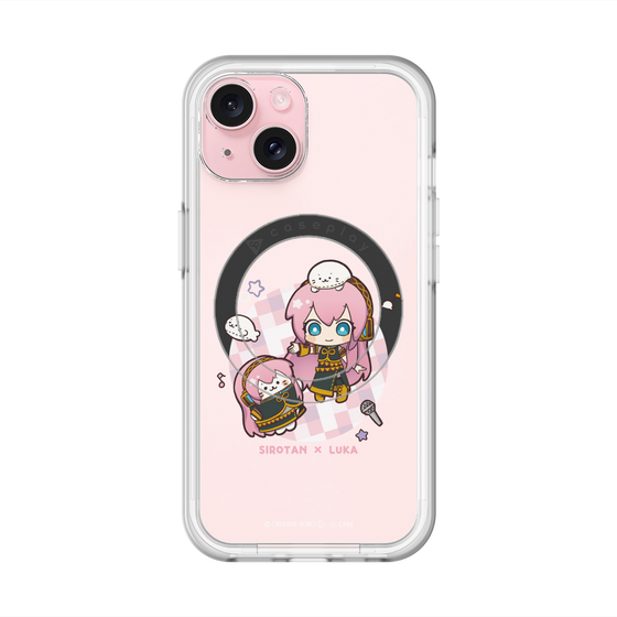 スリムプロテクションプレミアムケース with MagSafe［ しろたん×初音ミク - しろたん×巡音ルカ ］