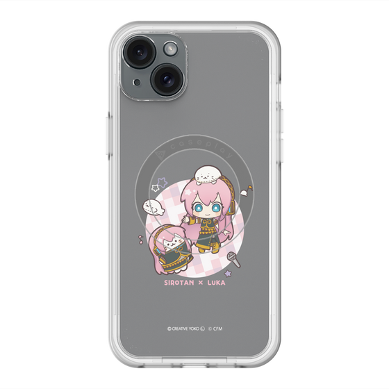 スリムプロテクションプレミアムケース with MagSafe［ しろたん×初音ミク - しろたん×巡音ルカ ］