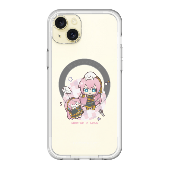 スリムプロテクションプレミアムケース with MagSafe［ しろたん×初音ミク - しろたん×巡音ルカ ］
