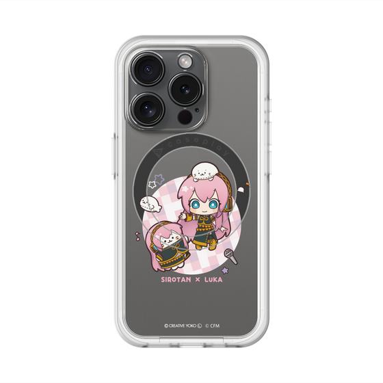 スリムプロテクションプレミアムケース with MagSafe［ しろたん×初音ミク - しろたん×巡音ルカ ］
