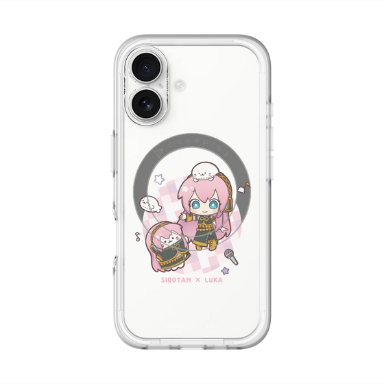 スリムプロテクションプレミアムケース with MagSafe［ しろたん×初音ミク - しろたん×巡音ルカ ］