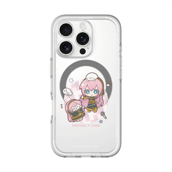 スリムプロテクションプレミアムケース with MagSafe［ しろたん×初音ミク - しろたん×巡音ルカ ］