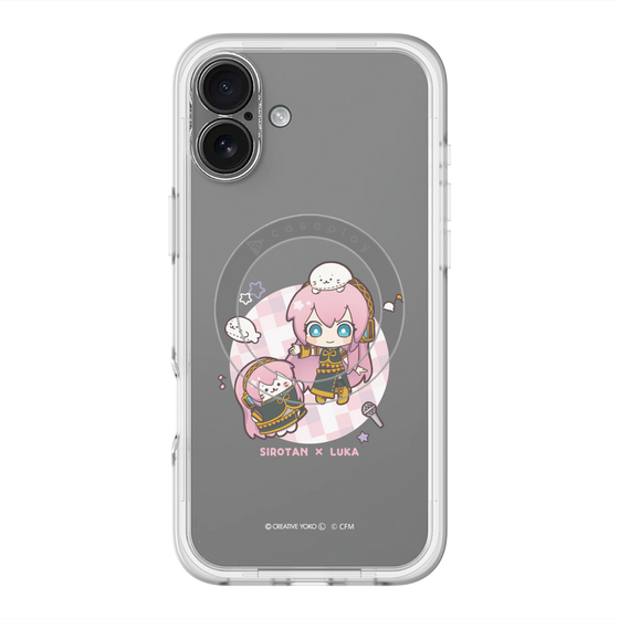 スリムプロテクションプレミアムケース with MagSafe［ しろたん×初音ミク - しろたん×巡音ルカ ］