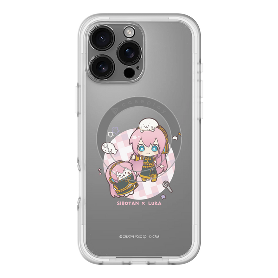 スリムプロテクションプレミアムケース with MagSafe［ しろたん×初音ミク - しろたん×巡音ルカ ］