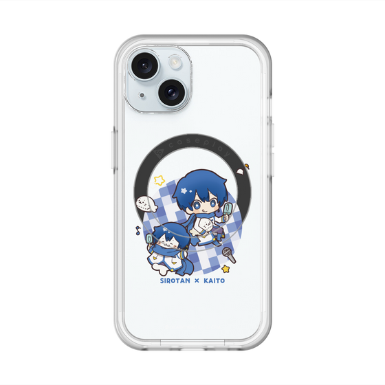 スリムプロテクションプレミアムケース with MagSafe［ しろたん×初音ミク - しろたん×KAITO ］