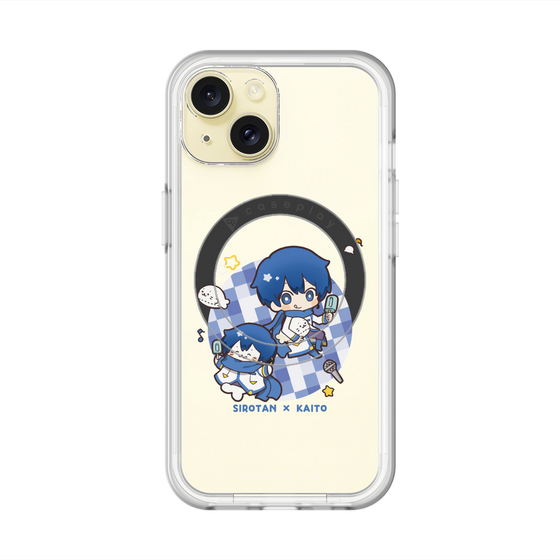 スリムプロテクションプレミアムケース with MagSafe［ しろたん×初音ミク - しろたん×KAITO ］