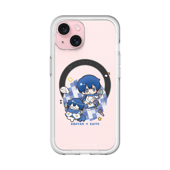 スリムプロテクションプレミアムケース with MagSafe［ しろたん×初音ミク - しろたん×KAITO ］