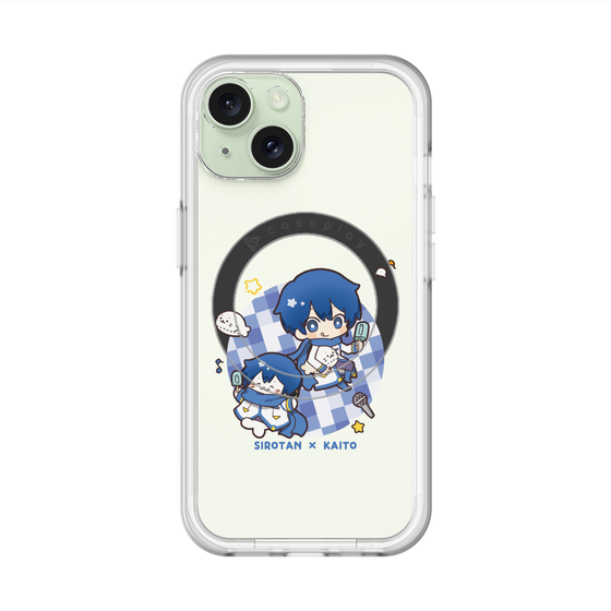スリムプロテクションプレミアムケース with MagSafe［ しろたん×初音ミク - しろたん×KAITO ］