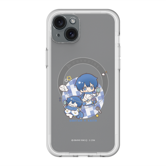 スリムプロテクションプレミアムケース with MagSafe［ しろたん×初音ミク - しろたん×KAITO ］