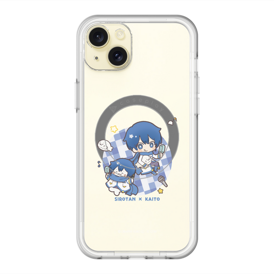 スリムプロテクションプレミアムケース with MagSafe［ しろたん×初音ミク - しろたん×KAITO ］