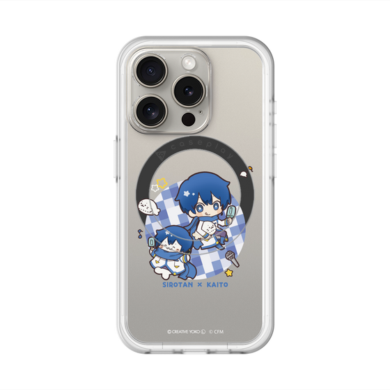 スリムプロテクションプレミアムケース with MagSafe［ しろたん×初音ミク - しろたん×KAITO ］