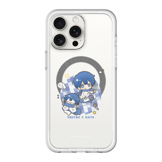 スリムプロテクションプレミアムケース with MagSafe［ しろたん×初音ミク - しろたん×KAITO ］