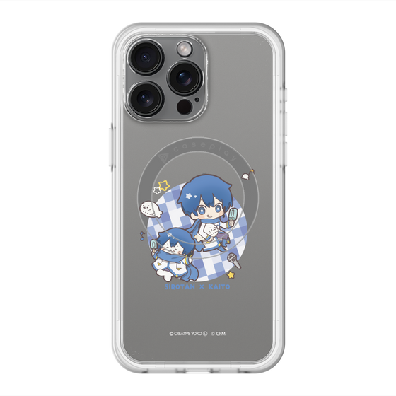 スリムプロテクションプレミアムケース with MagSafe［ しろたん×初音ミク - しろたん×KAITO ］