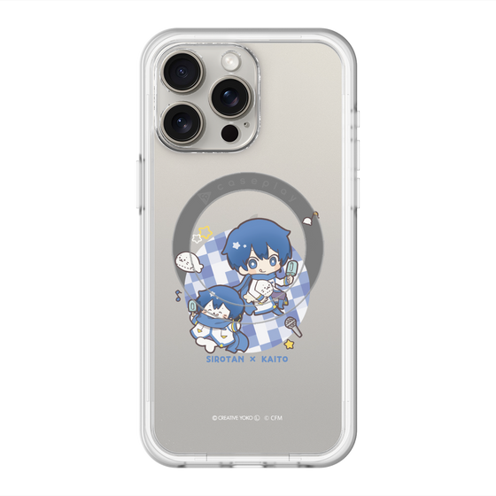スリムプロテクションプレミアムケース with MagSafe［ しろたん×初音ミク - しろたん×KAITO ］