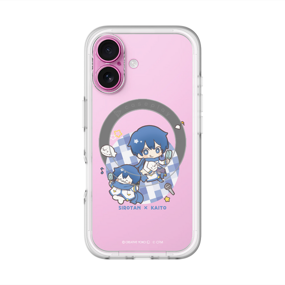 スリムプロテクションプレミアムケース with MagSafe［ しろたん×初音ミク - しろたん×KAITO ］