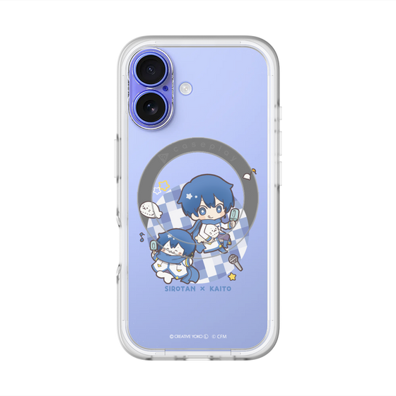 スリムプロテクションプレミアムケース with MagSafe［ しろたん×初音ミク - しろたん×KAITO ］