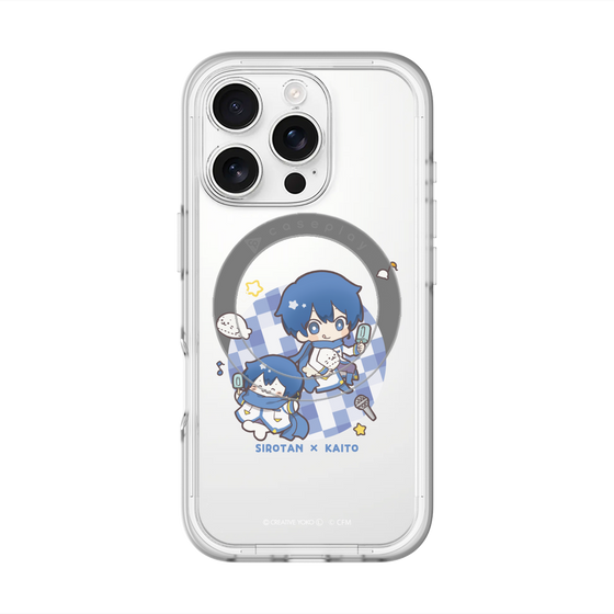 スリムプロテクションプレミアムケース with MagSafe［ しろたん×初音ミク - しろたん×KAITO ］
