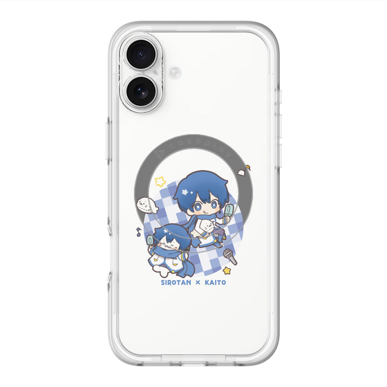 スリムプロテクションプレミアムケース with MagSafe［ しろたん×初音ミク - しろたん×KAITO ］