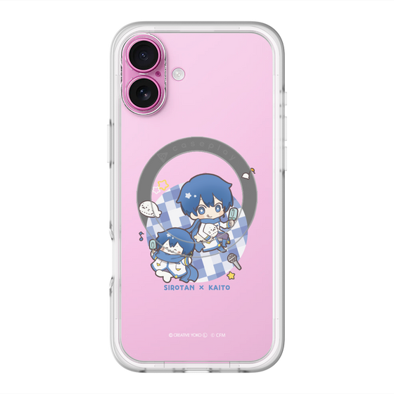 スリムプロテクションプレミアムケース with MagSafe［ しろたん×初音ミク - しろたん×KAITO ］