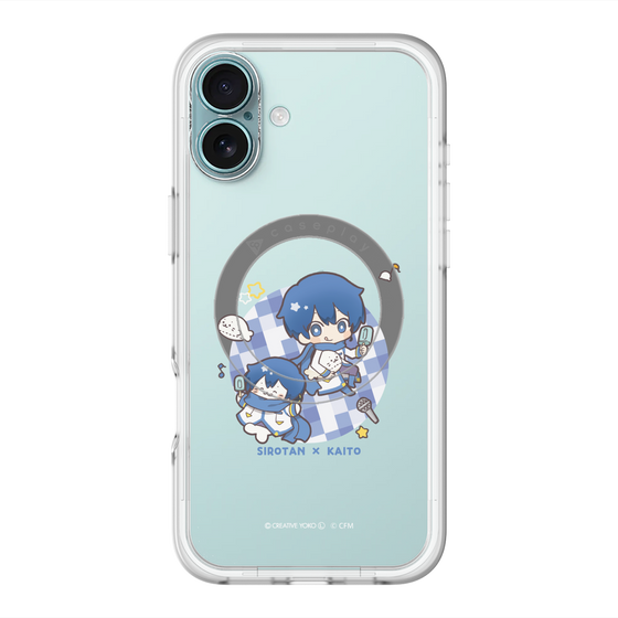 スリムプロテクションプレミアムケース with MagSafe［ しろたん×初音ミク - しろたん×KAITO ］