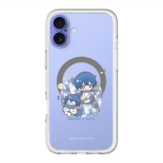 スリムプロテクションプレミアムケース with MagSafe［ しろたん×初音ミク - しろたん×KAITO ］