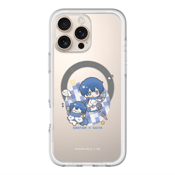 スリムプロテクションプレミアムケース with MagSafe［ しろたん×初音ミク - しろたん×KAITO ］
