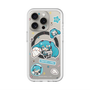 スリムプロテクションプレミアムケース with MagSafe［ しろたん×初音ミク - ステッカー ］