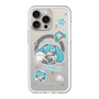 スリムプロテクションプレミアムケース with MagSafe［ しろたん×初音ミク - ステッカー ］
