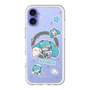 スリムプロテクションプレミアムケース with MagSafe［ しろたん×初音ミク - ステッカー ］
