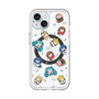 スリムプロテクションプレミアムケース with MagSafe［ しろたん×初音ミク - 総柄 - クリア ］