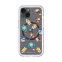 スリムプロテクションプレミアムケース with MagSafe［ しろたん×初音ミク - 総柄 - クリア ］