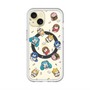 スリムプロテクションプレミアムケース with MagSafe［ しろたん×初音ミク - 総柄 - クリア ］